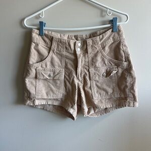 Urban Outfitters BDG Beige Corduroy Women Shorts Size 4